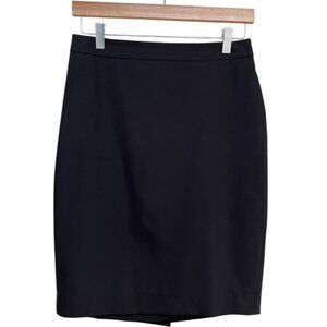 Ann Taylor suiting, Navy wool blend skirt size 2